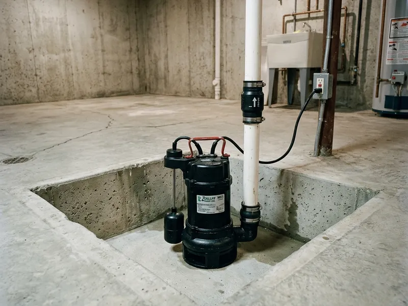 Sump Pump Installation Plumber in Flushing, OH